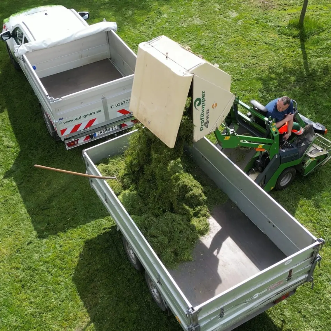 Ilmenauer Gebäudedienste GmbH Transport Grünschnitt
